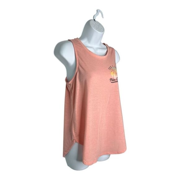 Lyric & Culture Womens M I Like Pina Coladas Tank Top - Picture 3 of 5